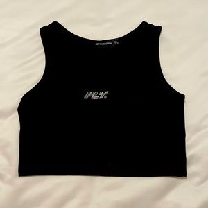 PLT crop tee
